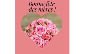 
			                        			Bonne fête maman!